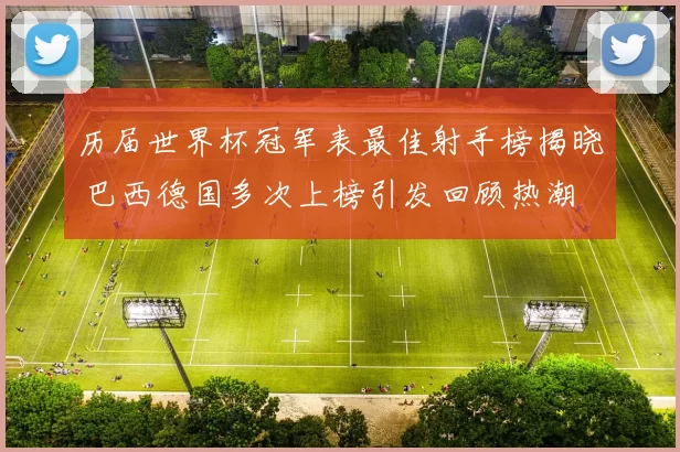 历届世界杯冠军表最佳射手榜揭晓 巴西德国多次上榜引发回顾热潮